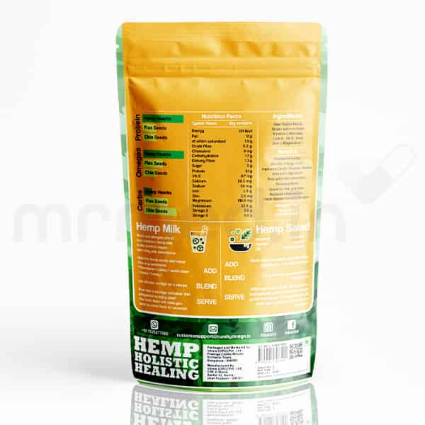 Cure By Design Hemp Seed Toasted with Pink Salt 250gm