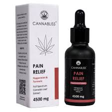 Cannabliss Pain Relief Natural 4500mg OIL 30ml