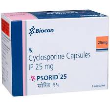 Psorid 25mg Capsule 10's