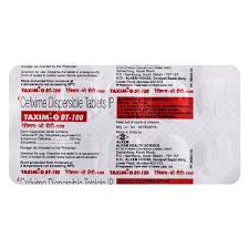 Taxim O DT 100mg Tablet