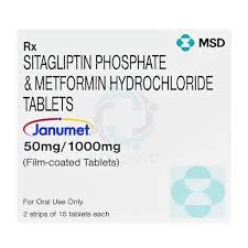 Janumet 50/1000mg Tablet