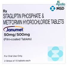 Janumet 50/500mg Tablet