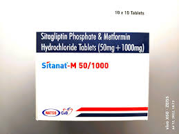 Sitanat M 50/1000mg Tablet