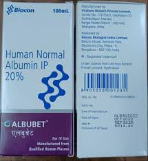 Albubet 20% Injection 100ml