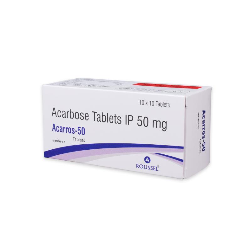 Acarbose 50mg Tablet