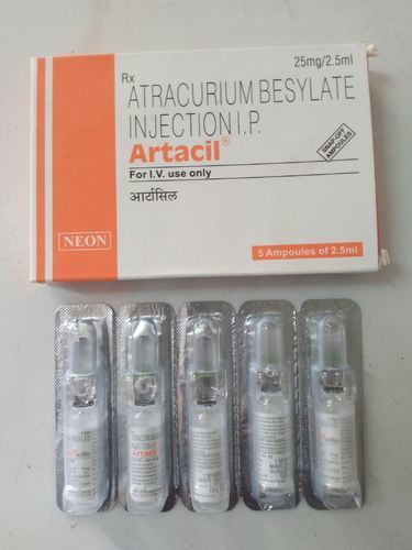 Atracurium Injection 25mg/2.5ml Injection