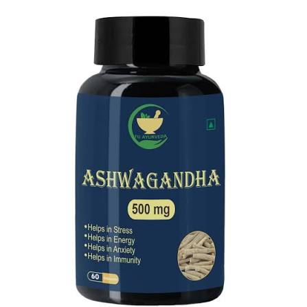 Ashwagandha Capsule 500mg Capsule (15 Caps Pack)