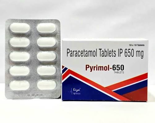 Paracetamol 650mg Tablet