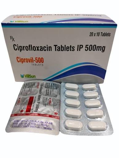 Ciprofloxacin 500mg Tablet (15 Tabs Pack)