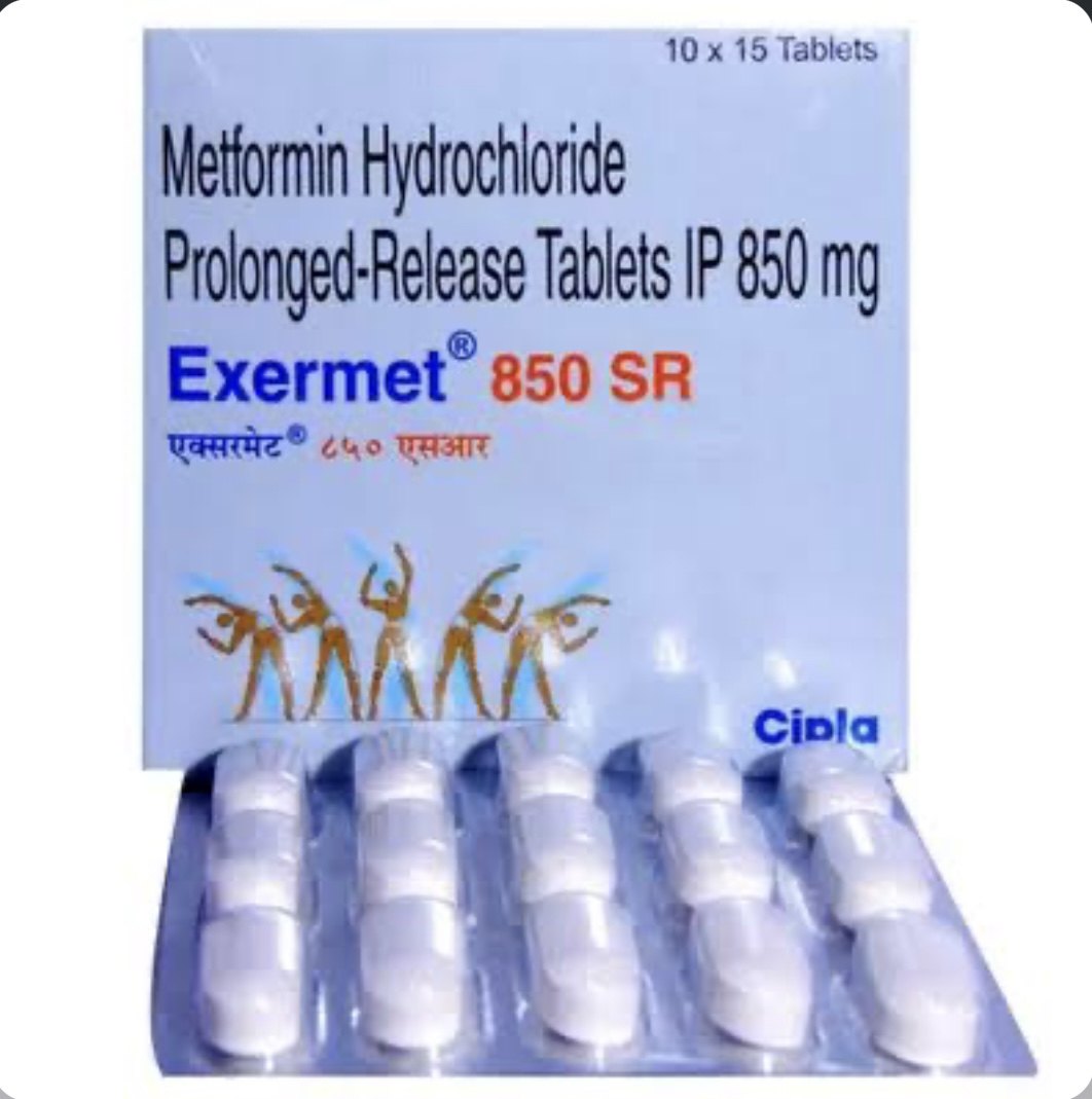 Metformin 850mg Tablet (15 Tabs Pack)