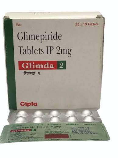 Glimepiride 2mg Tablet