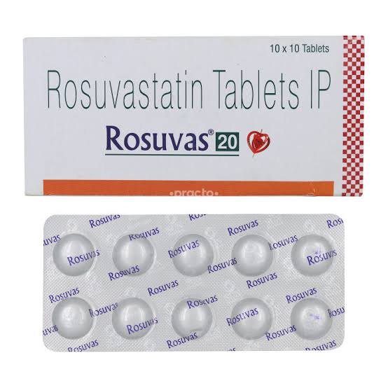 Rosuvastatin 20mg Tablet