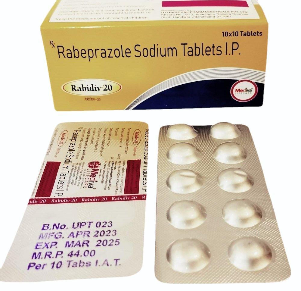 Rabeprazole 20mg Tablet (15 Tabs Pack)