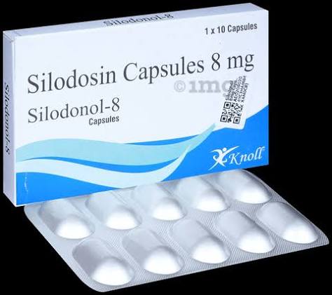 Silodosin 8mg Capsule (15 Caps Pack)