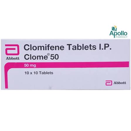 Clomiphene Citrate 50mg Tablet