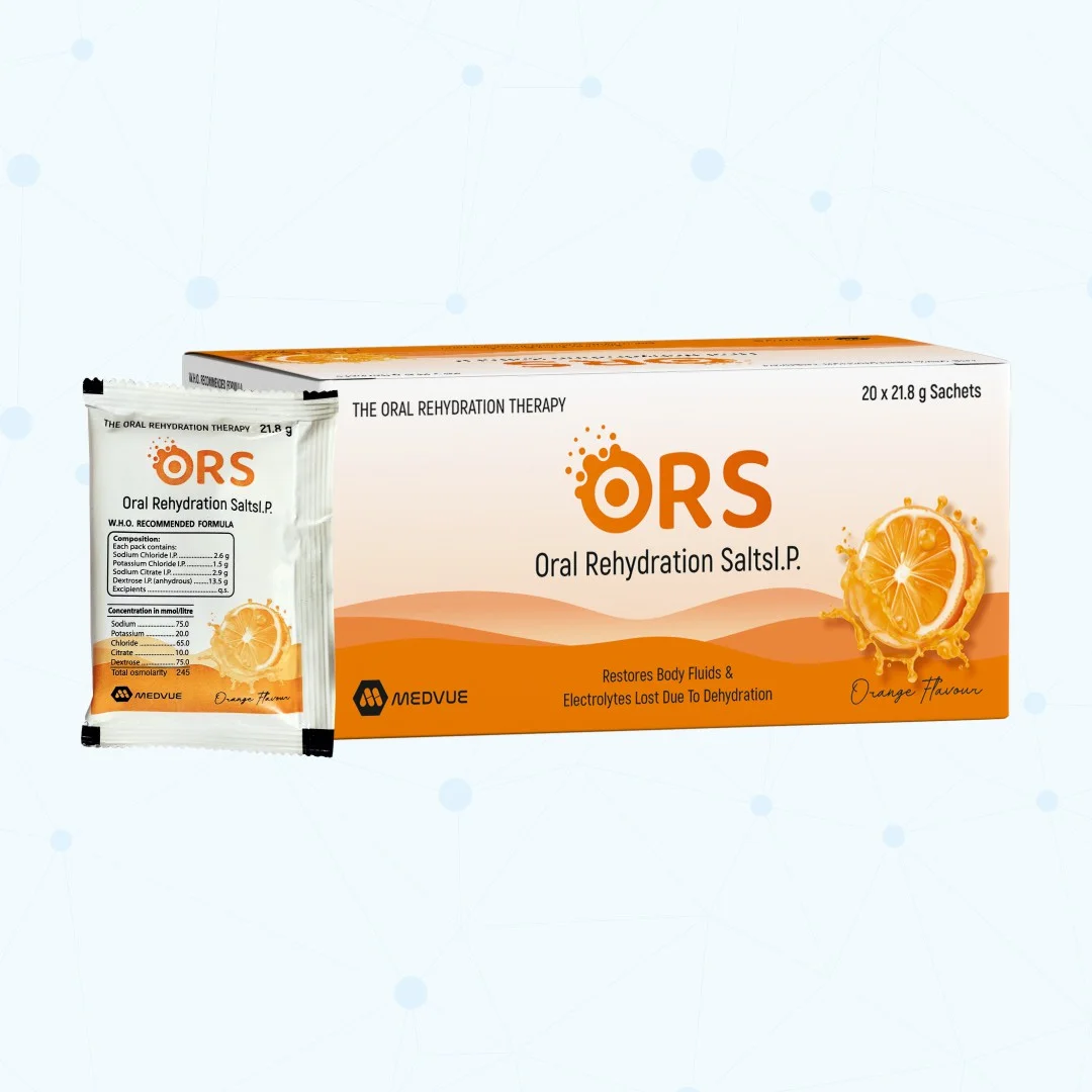 ORS Sachet 21.8gm Sachet (6 Sachets Pack)