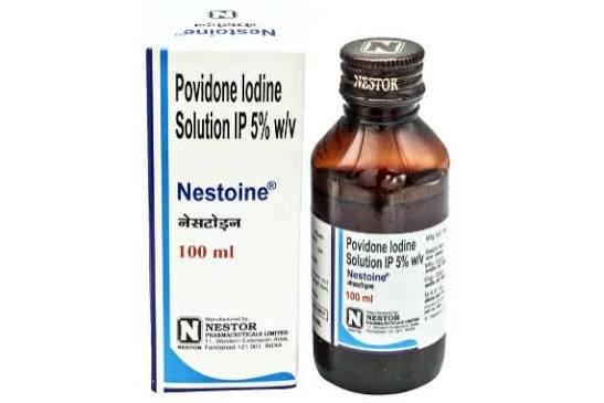 Povidone Iodine Solution 5% w/v Solution