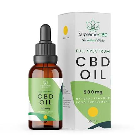 CBD Oil 500mg/30ml Oil (60 MLs Pack)