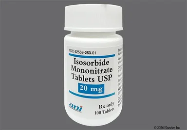 Isosorbide Mononitrate 20mg Tablet (15 Tabs Pack)