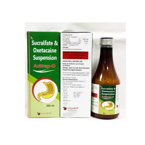 Sucralfate 1gm/5ml Syrup (60 MLs Pack)