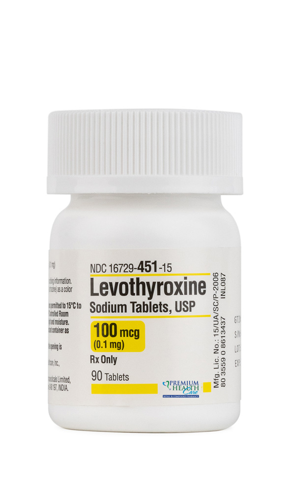 Levothyroxine 100mcg Tablet (15 Tabs Pack)
