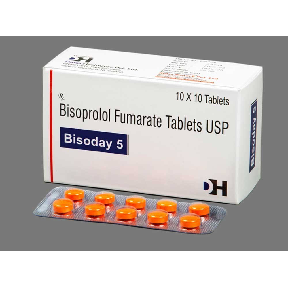 Bisoprolol 5mg Tablet (15 Tabs Pack)