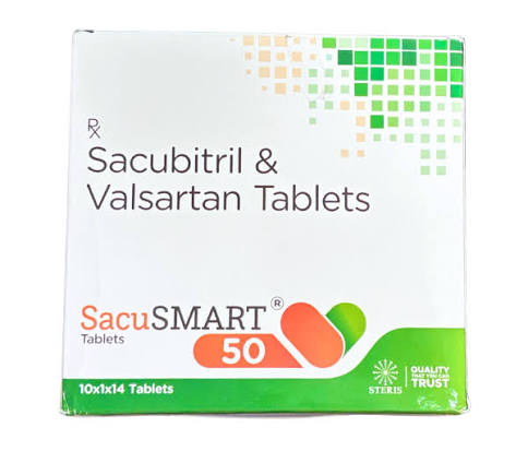 Sacubitril Valsartan 50mg Tablet (15 Tabs Pack)