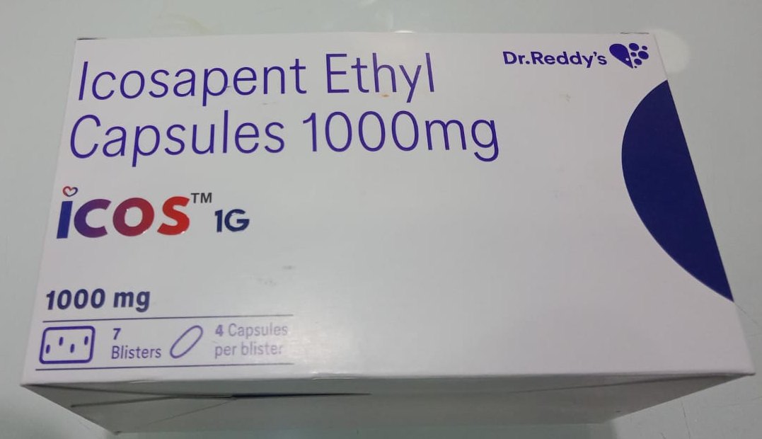 Icosapent Ethyl 1gm Capsule (15 Caps Pack)
