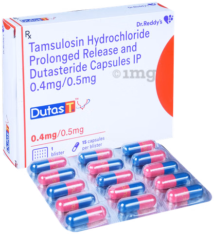 Dutasteride Tamsulosin 0.5mg+0.4mg Capsule