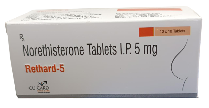 Norethisterone 5mg Tablet (15 Tabs Pack)