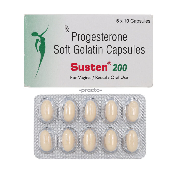 Progesterone Soft Gelatin Capsule 200mg Capsule