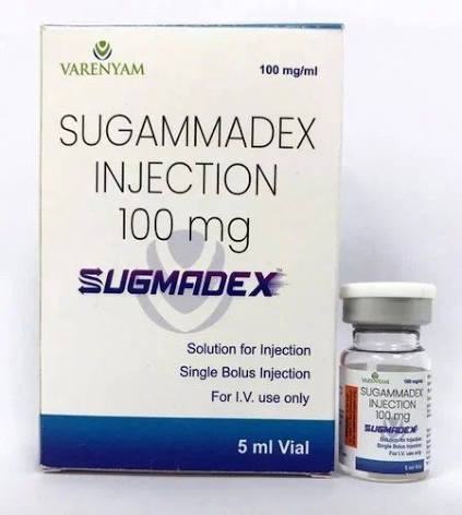 Sugmadex 100mg Injection 2ml