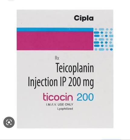 Ticocin 200mg Injection