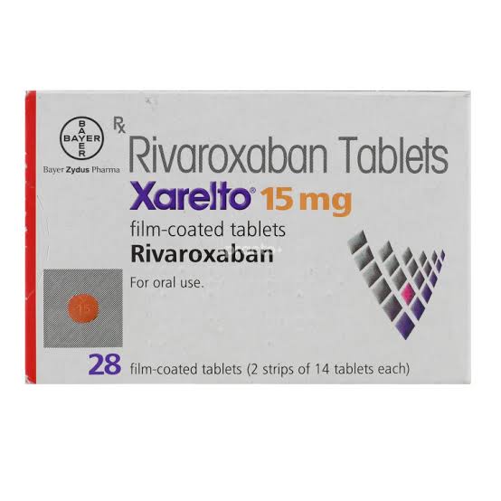 Xarelto 15mg Tablet 28's