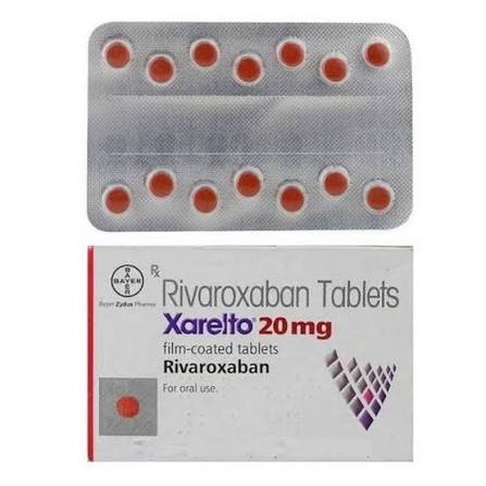 Xarelto 20mg Tablet 14's