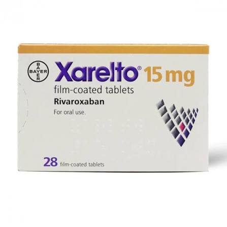 Xarelto 15mg Tablet 14's