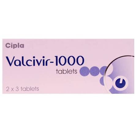 Valcivir 1000mg Tablet