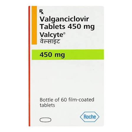 Valcyte 450mg Tablet
