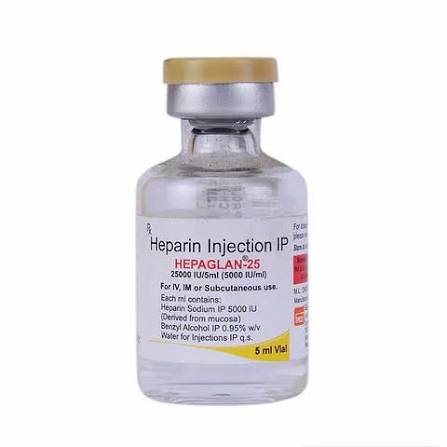Hepaglan 25000IU Injection
