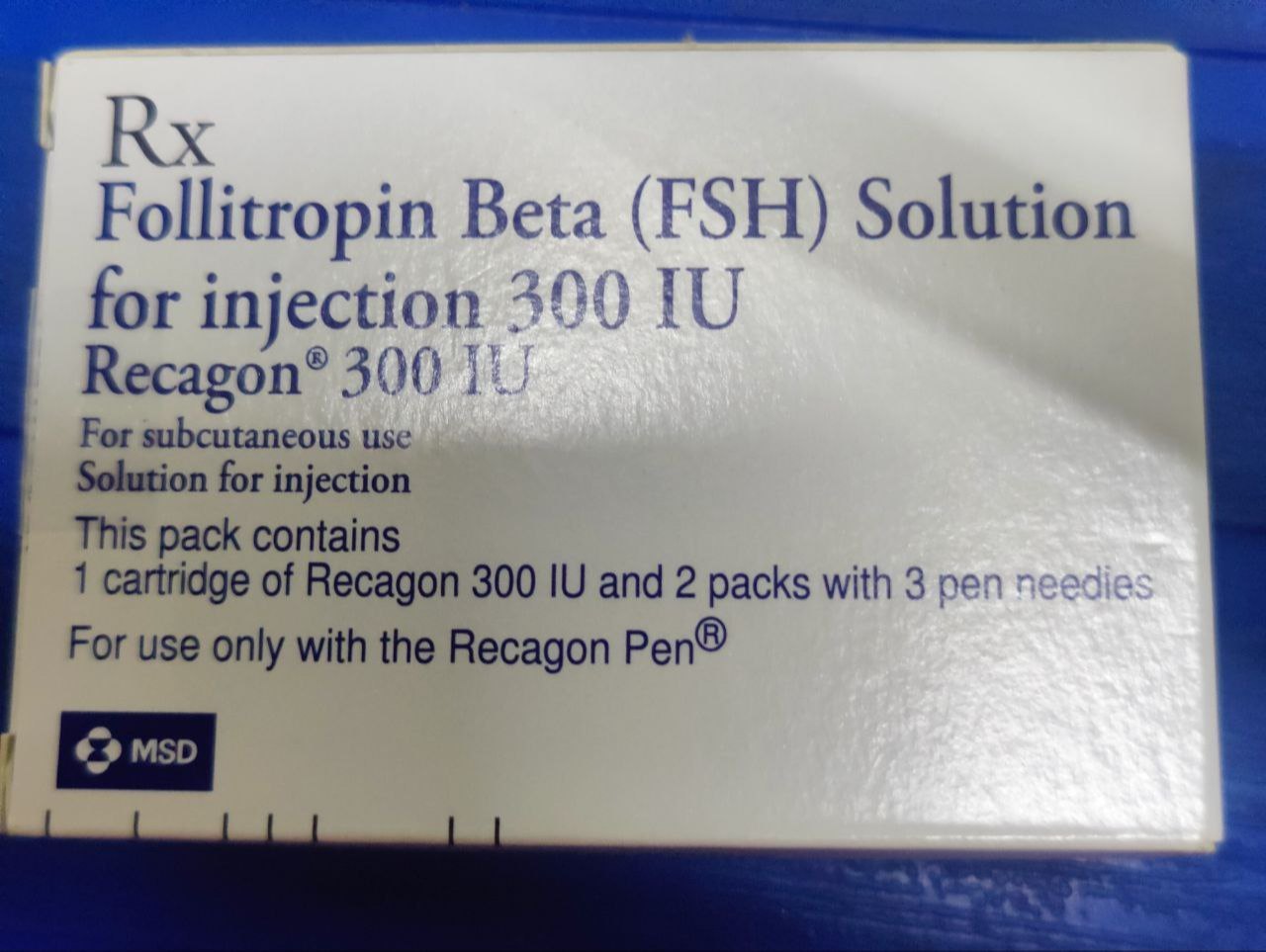 Recagon 300IU Injection