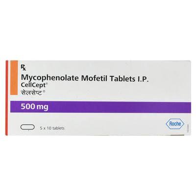 Cellcept 500mg Tablet 10's