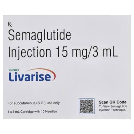 Livarise 15mg Cartridge 3ml