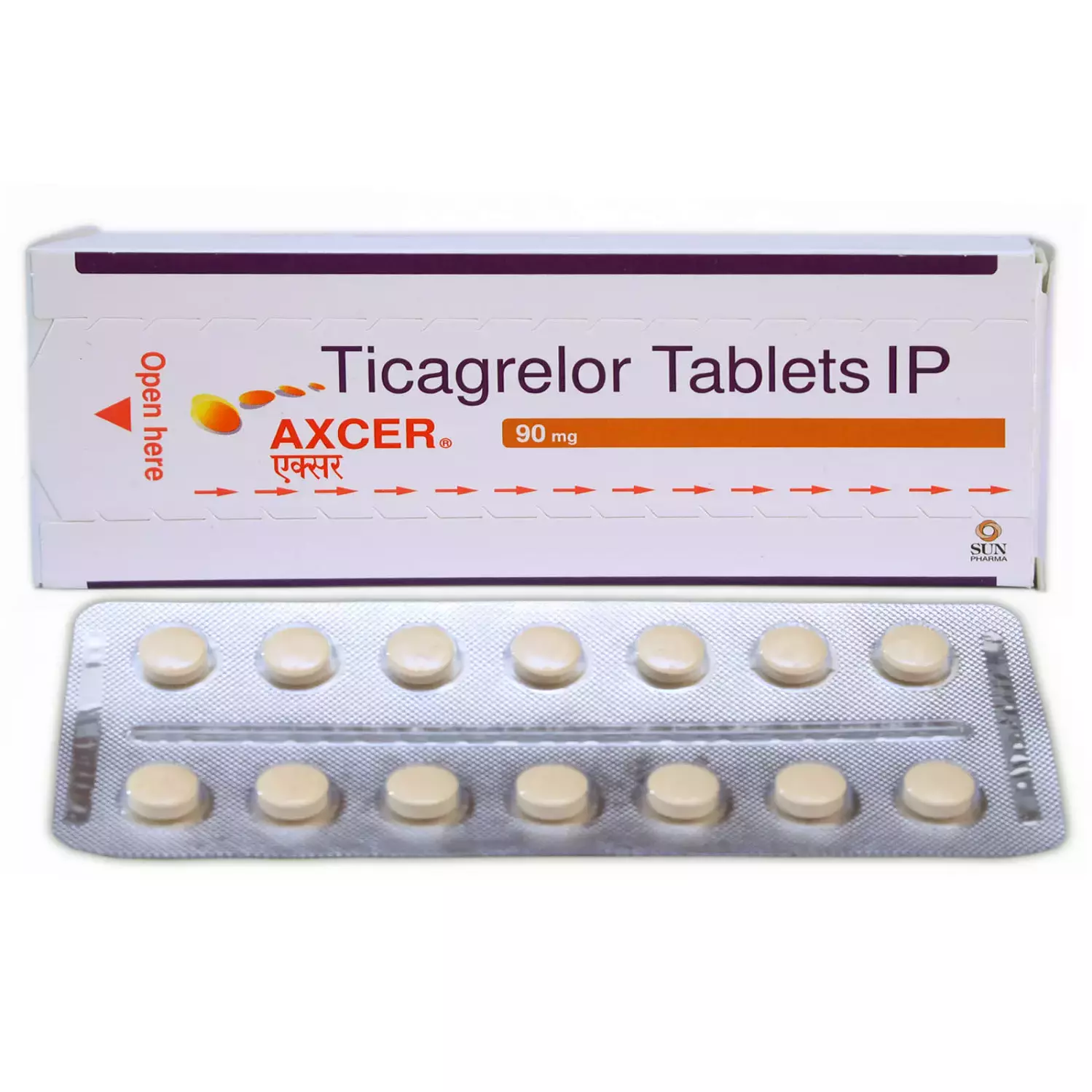 Axcer 90mg Tablet 180's
