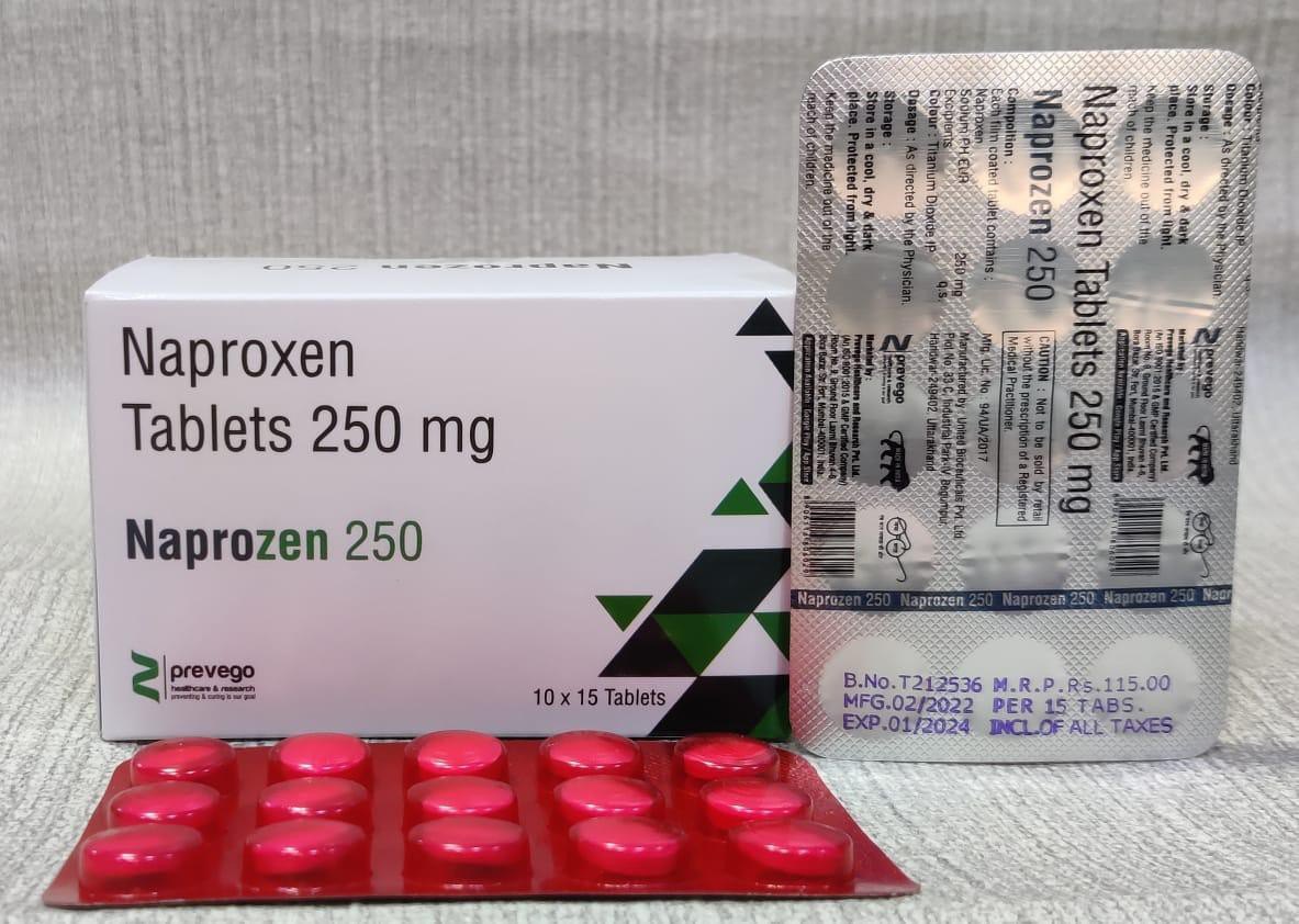 Naproxen 250mg Tablet