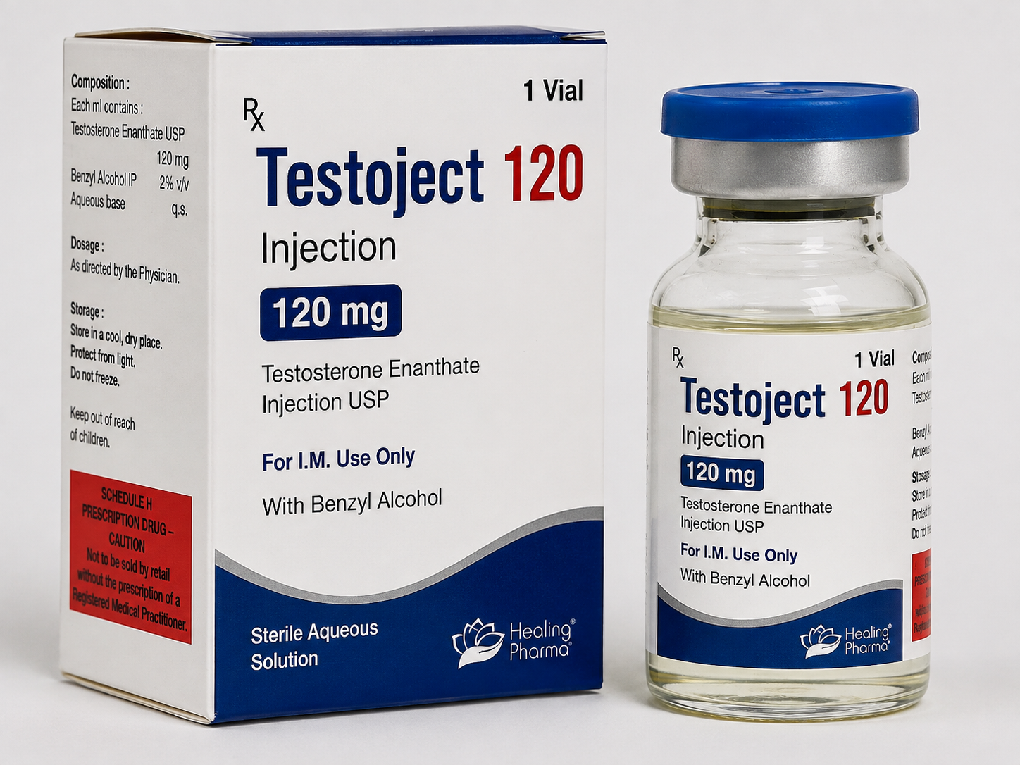 Testoject 120mg Injection