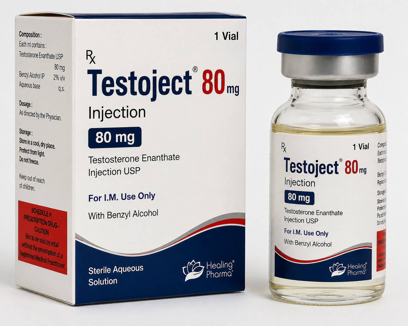 Testoject 80mg Injection