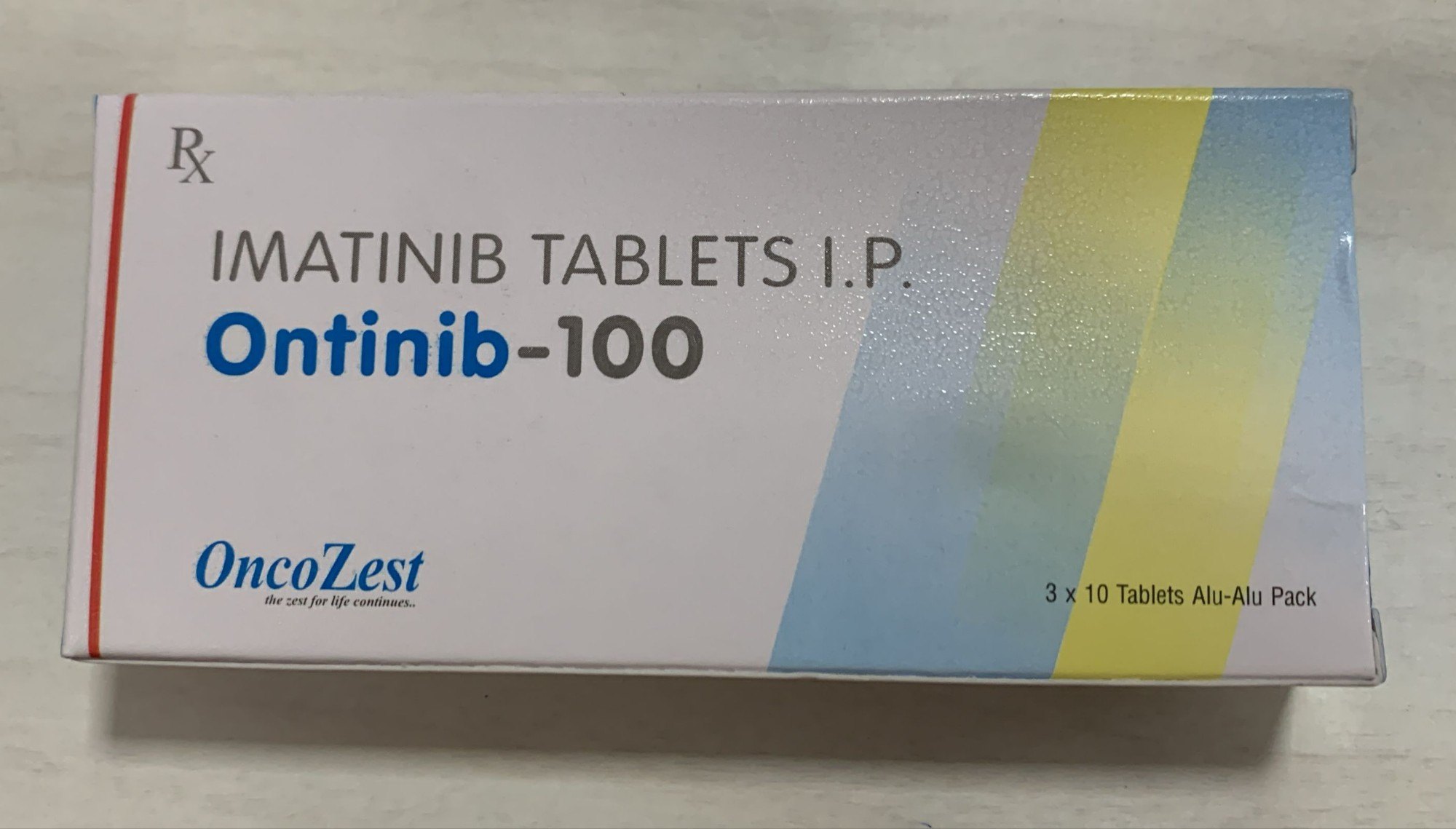 Ontinib 100mg Tablet