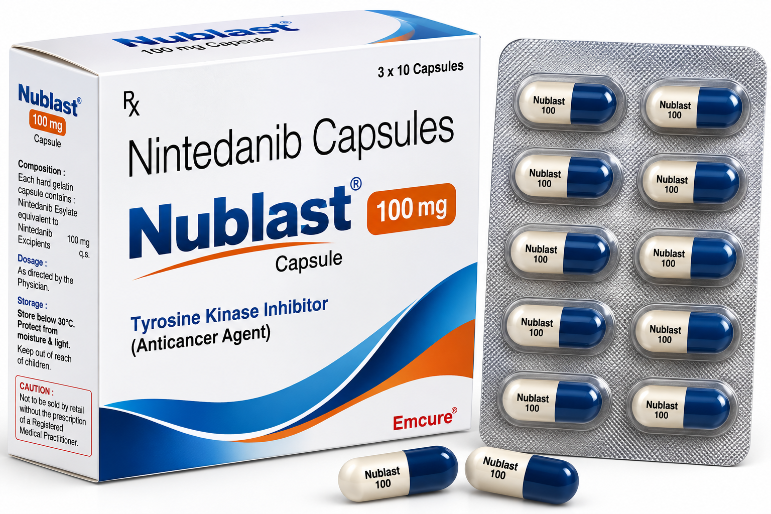 Nublast 100mg Capsule