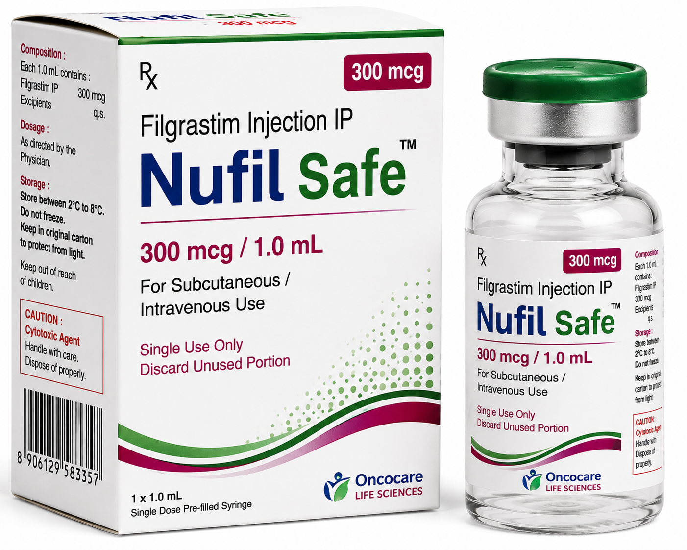 Nufil Safe 300mcg Injection