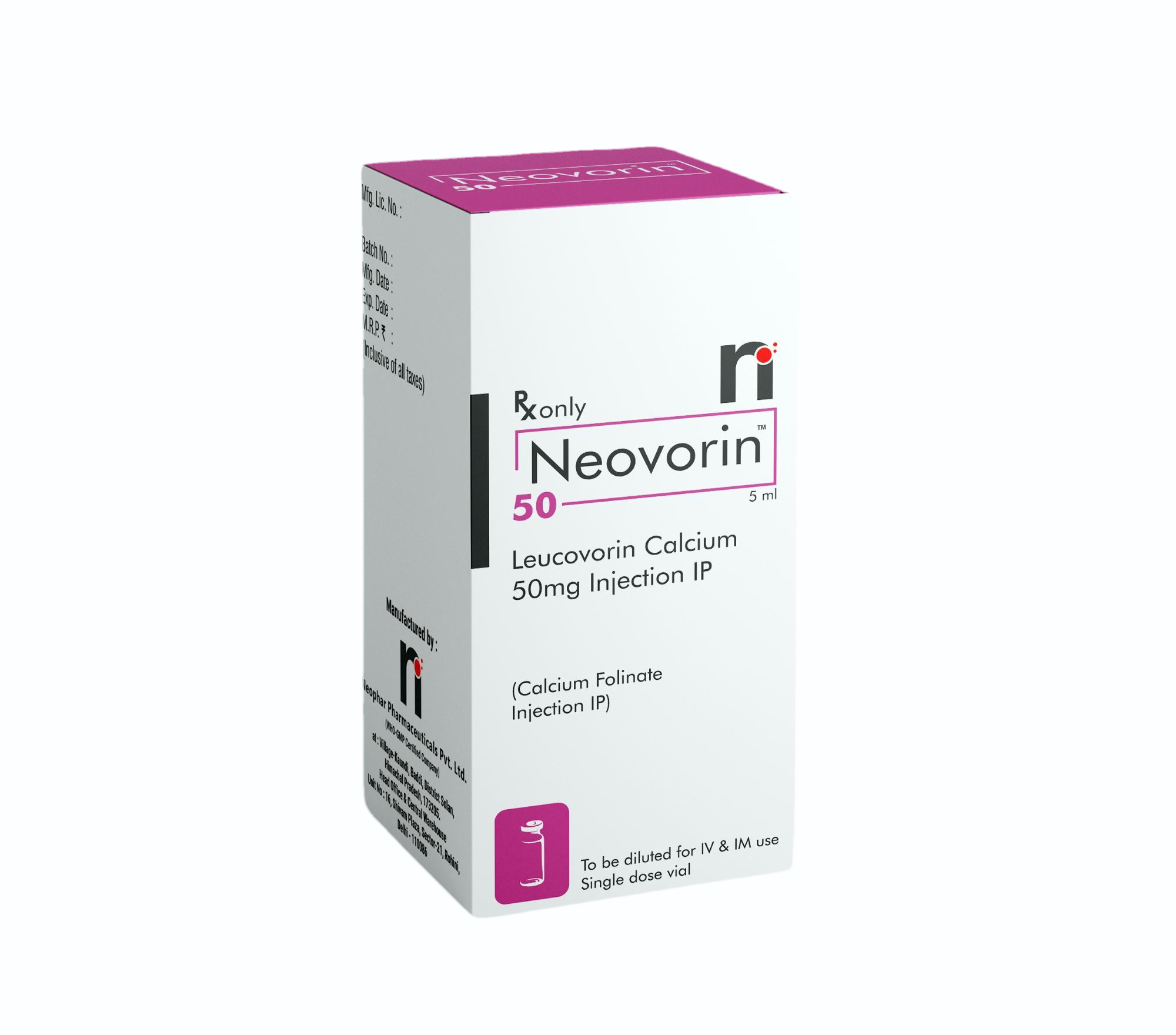 Neovorin 50mg Injection